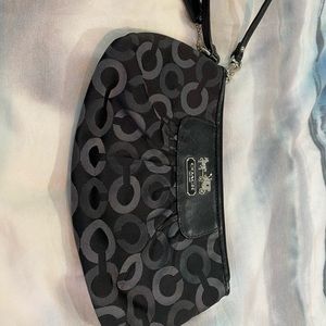 Coach large wristlet